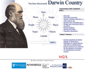 Tablet Screenshot of darwincountry.org